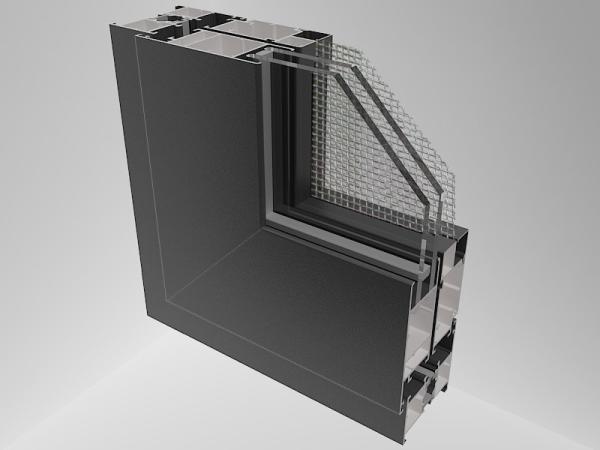 Quality Custom Aluminum Frame Casement Window With Mosquito Net for sale