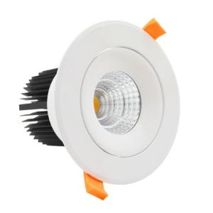 China 6w 10w 15w 20w 30w 40w 50w cob downlight dimmable led ceiling light adjustable on sale