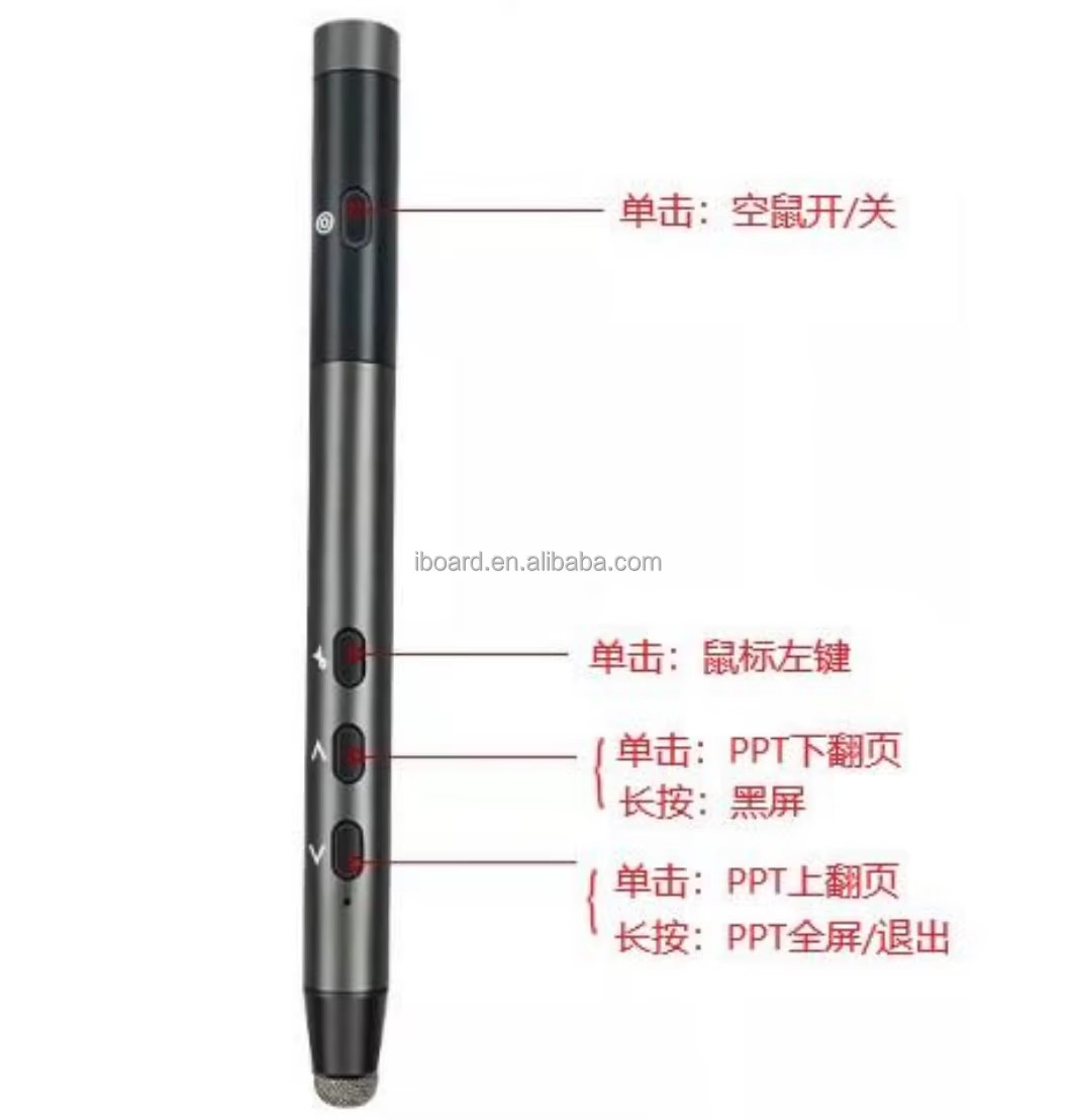 Intelligent smart pen capacitive touch pen for touch monitor smart tv computer ops pc ppt presentation