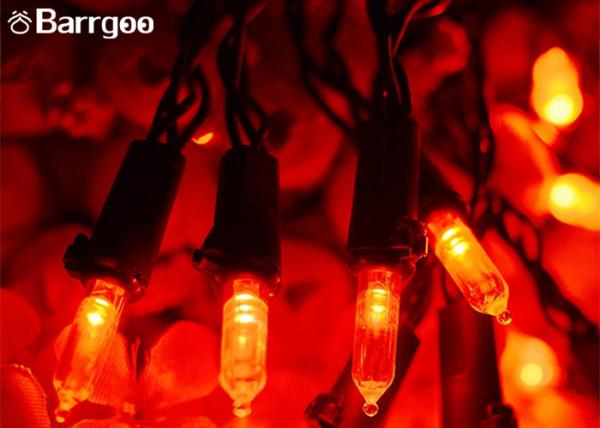 Quality Color Changing Outdoor Led Bulb String Lights , 50 LED Outdoor Led String Lights For Trees for sale