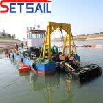 4m-15m Dredging Depth Trailing Hopper Suction Hard Mud Dredger with Mornitoring