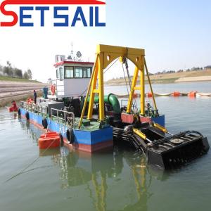 China Trailing Hopper River Mud Dredger with Diesel Engine Customizable Options wholesale