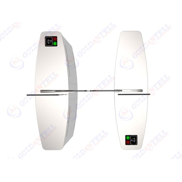 Intelligent Face Recognition Pedestrian Barrier Gate Sliding Turnstile Gate QR Code Reader
