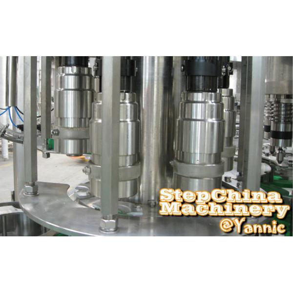 16 Heads Bottled Water Filling Machine / Automatic Bottling Machine Low Noise Generation