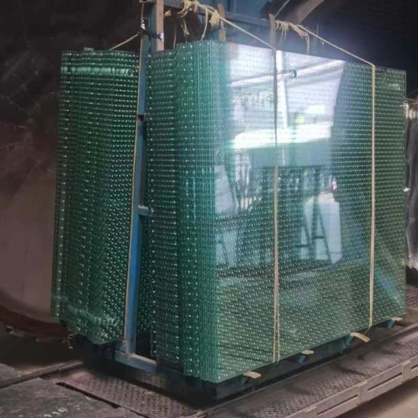 Quality Silk Screen Printing Tempered Laminated Glass Partition Toughened Glass SGP PVB EVA for sale