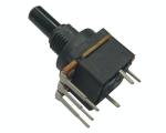 10A Dimmer Carbon Composition Potentiometer With Push Switch For Lighting