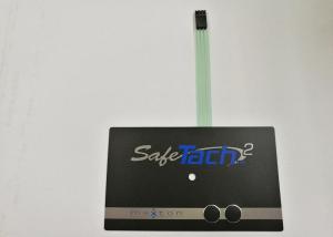 Embossed Key Custom Membrane Switches Rich Color For Medical / Controller