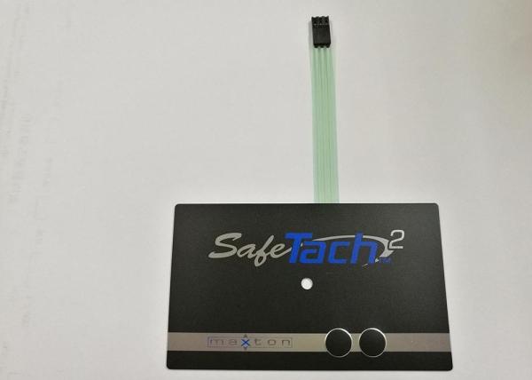 Quality Embossed Key Custom Membrane Switches Rich Color For Medical / Controller for sale