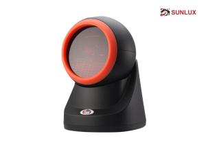 Automatic Sensor Omnidirectional Laser Barcode Scanner Yellow Flexible Glue Window