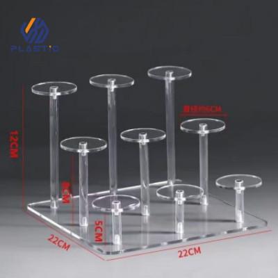 Quality Lightweight Materials Polishing Acrylic Stand Free Sample Acrylic Display Base for sale