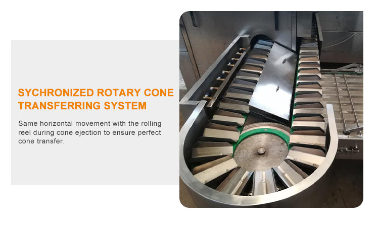 Roller Forming Automatic Barquillo Cone Production Line with CE 5000 Standard Cone/hour