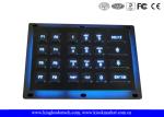 Illuminated Industrial Numeric Keypad Panel Mount With 6x4 Matrix Keys