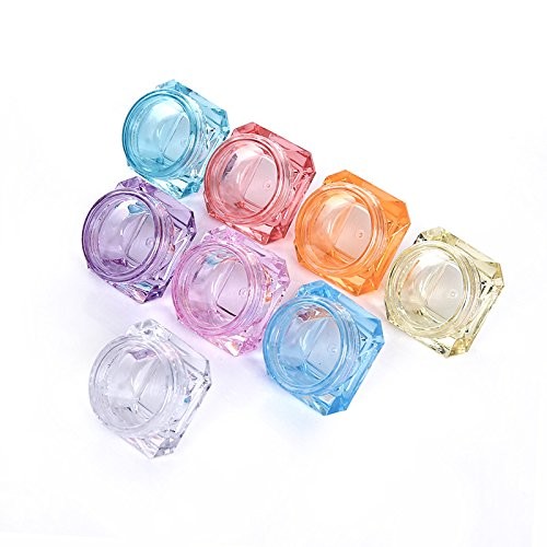 5ml Small Plastic Cosmetic Cream Jars With Lids Refillable Portable