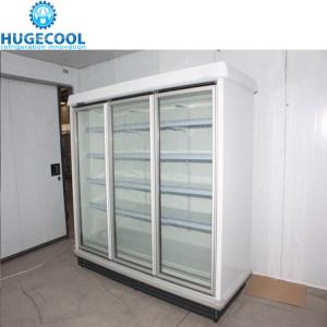 China Beverage Cooler Multideck Display Fridge With Digital Temperature Controller wholesale