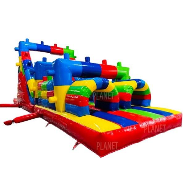 Quality Commercial Kids Adults PVC Inflatable Obstacle Course For Rental for sale