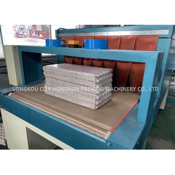 Blue Color Paper Egg Tray Machine With Multilayer Dryer Dimension 30*6*4M