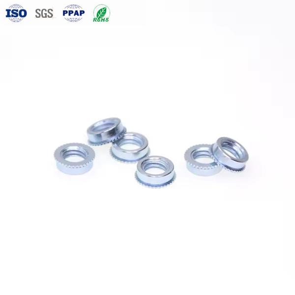 Quality non-standard carbon zinc plated square knurl rivet cracker soldier cashew machine peanuts nuts for sale
