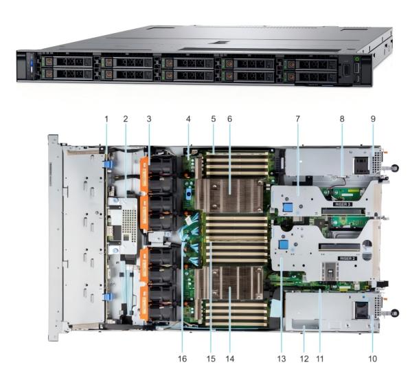 Quality Embedded PCIe Dell Poweredge Server R6515 Dual Socket 1U Rack for sale