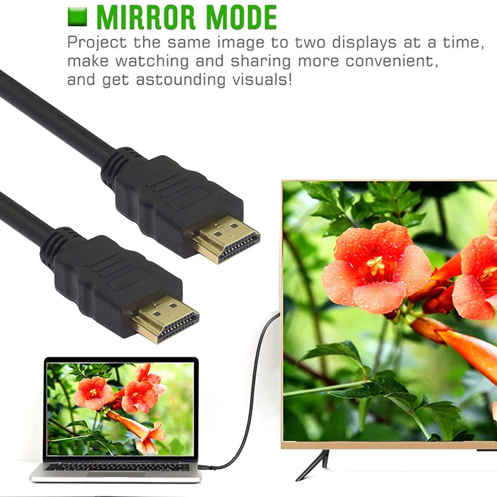 3m 4K 3D HDMI Cable Gold Plated Male to Male 8.16Gbit/s