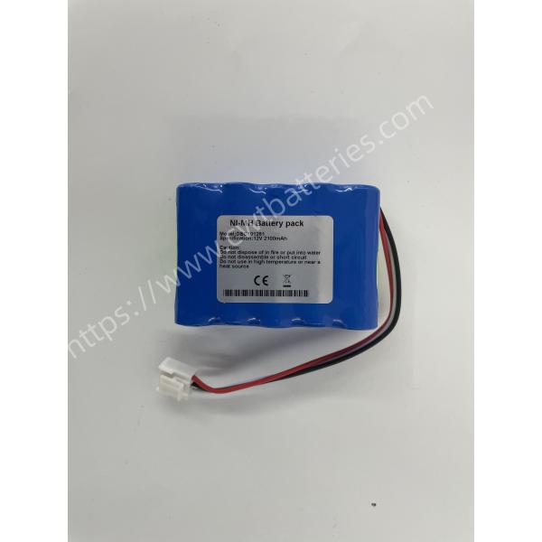 Corrosion Resistant Overcharge Resistant No Memory Effect Ni-MH Battery DBC101261 for Defibrillator Machine Replacement 12V 2100mAh