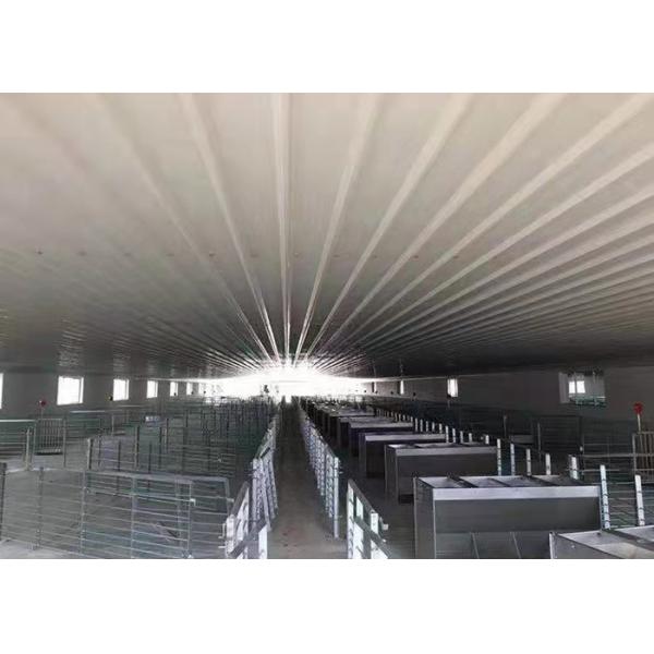 HI HOPE Farm Designed Prefab Poultry House High Sealing Broiler Shed Construction