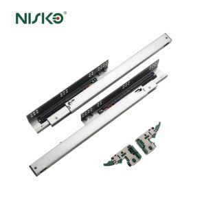 China Soft Close Concealed Undermount Drawer Slides 3D Adjustable Hardware wholesale