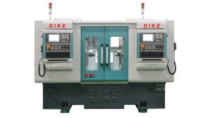 China DKCK-ST80 Double spindle CNC lathe, Siemens system, high precision, high productivity wholesale