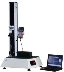 China Capacity 200Kgf Tensile Bending Tearing Single Column Material Testing Machine Stroke 650mm wholesale