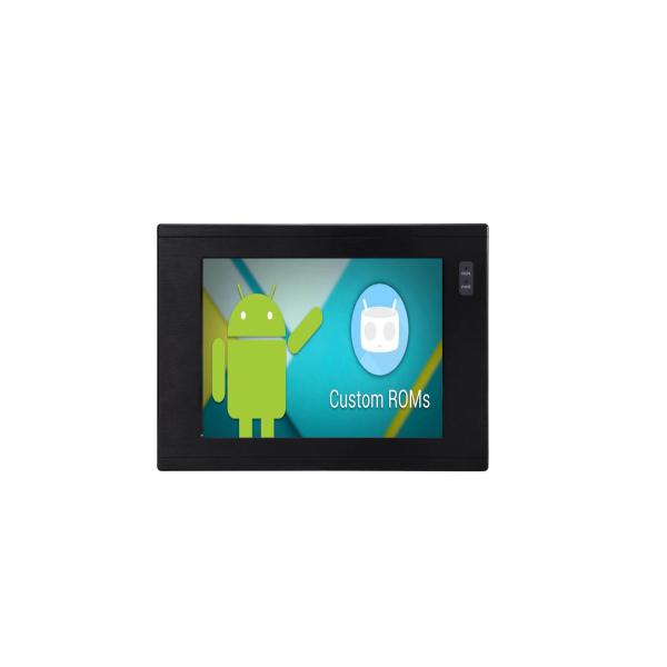 DC24V Embedded Panel PC Capacitive Waterproof Touch Screen PC 1 Lan RoHS