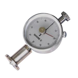 Handheld Portable Hardness Tester Twin Index Analogue Shore C Durometer LX-CT