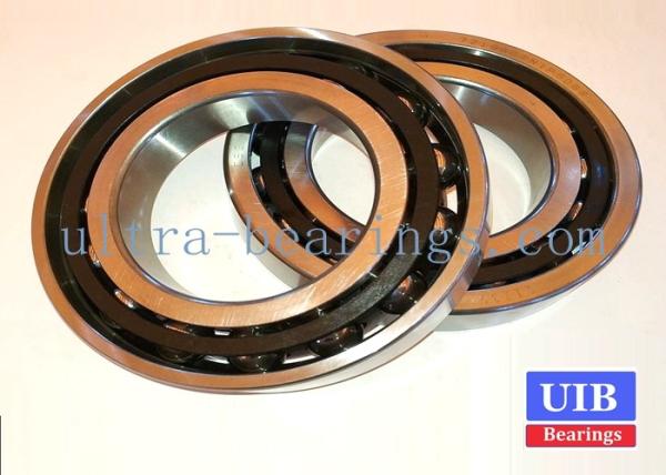 Quality 80*125*22mm 7216 AC Angular Contact Bearings GCR15 P4 Precision Red Brown for sale