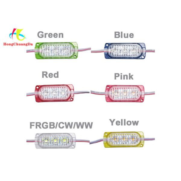 0.6W LED Lights Modules 240LM 60*23mm IP67 Waterproof For Truck Side Warning Light