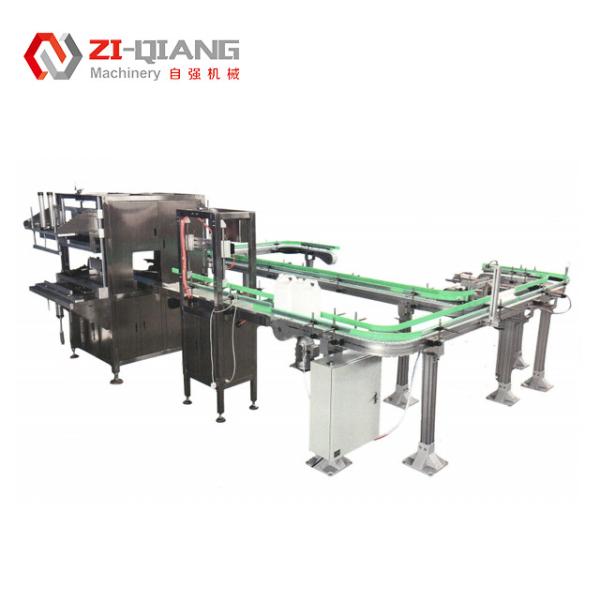 Quality Flexible Chain Turn Bottle Conveyor System 1 Ltr Water Bottle Packing Machine for sale