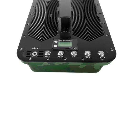 High Power 100W 5 Band Portable Drone Jammer Wireless Signal Detector Device
