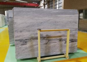 Silver Statuario Armani Grey Calacatta Marble Stone Window Plate CE Certification