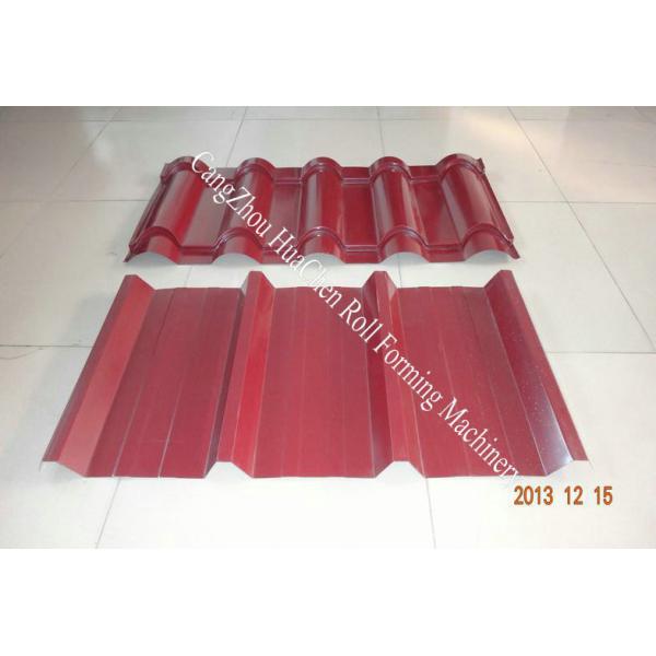 Color Steel Galvanized Double Layer Roll Forming Machine , Roof Panel Roll Form Equipment