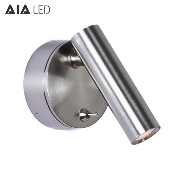 Hotel bedside wall light surface mounted LED reading wall lamp bed wall light