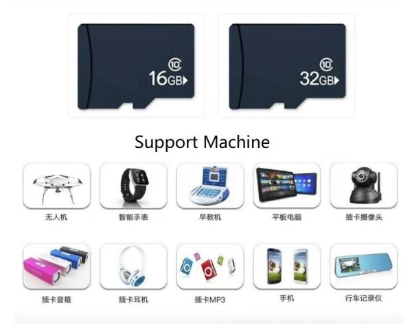 Quality Customized Fast Memory SD Card with High Read Speed 3.0 50mbs and Flash Test H2 Negotiable Range for sale