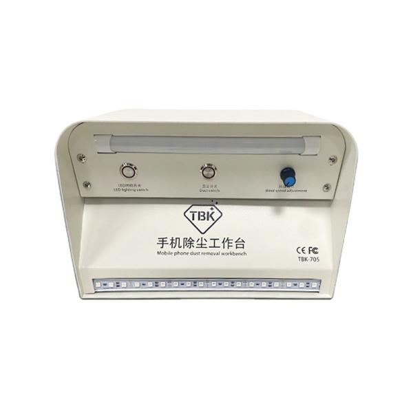 Quality TBK 705 Mobile Phone Dust Removal Workbench Dust Extraction Dedusting for Iphone Refurbish for sale