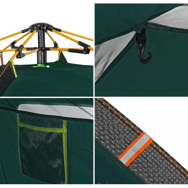 Automatic Waterproof Outdoor Glamping Tent Portable Canvas Tents