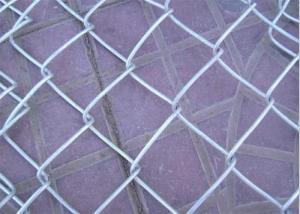 China PVC Coated Diamond Mesh 8 Ft Cyclone Fence 50*50mm wholesale