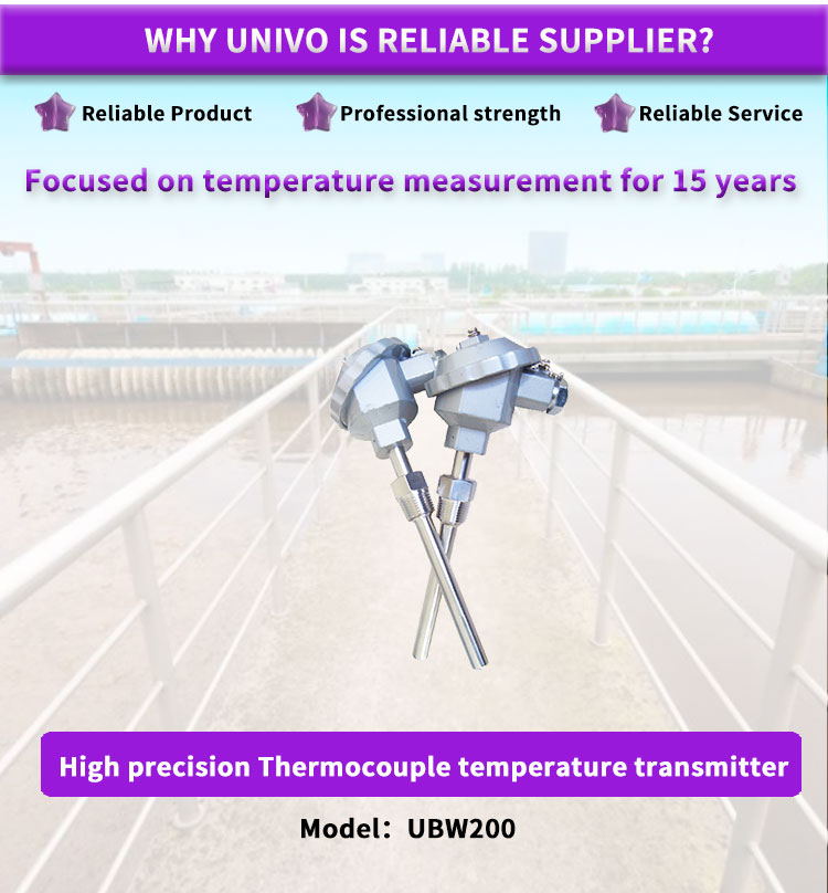 UNIVO Range Probe Customizable Length and Diameter for Digital Temperature Sensors