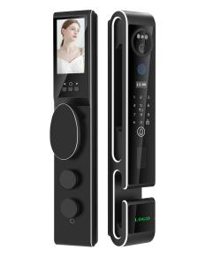 Luxury S666 3D Face Recogniton Door Lock With Intercom Automatic Security Door Lock