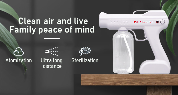 Multi-purpose Usage Disinfection Spray Gun Android Charging Jack Anti-blocking Design