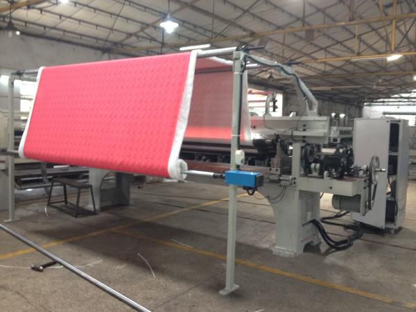 Industrial Fabric Cotton Automatic Rolling Machine device 200 W 15 M/Min Roll