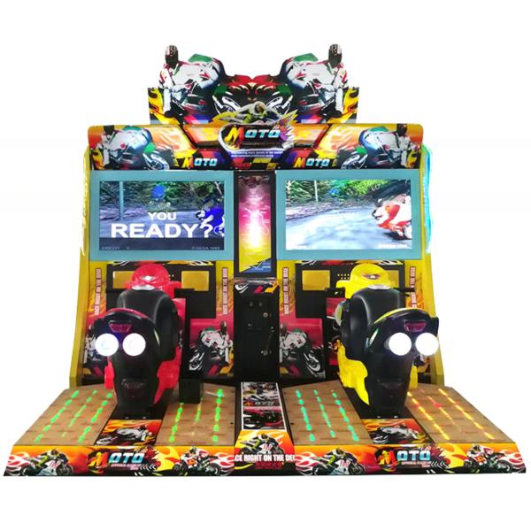 Amusement Game Center Super Bike Simulator Game Machine With Motherboard
