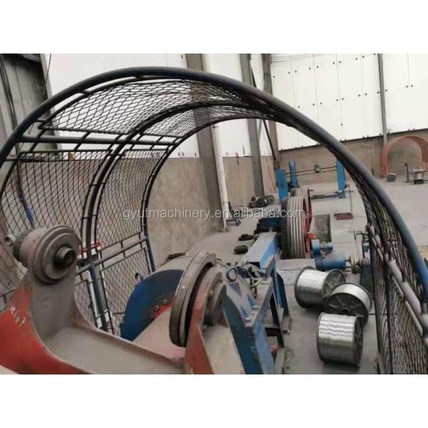 630/500 Bobbin Second Hand Wire Stranding Plant with 7 Core PC Wire Twisting Machine