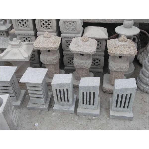 flower shape white granite G603 lamp radio