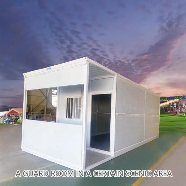 Quality Flatpack Collapsible Foldable Modular Homes Container Thermal Insulation for sale