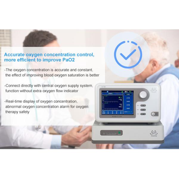 ICU Mechanical Ventilator Machine Adjustable Flow High Purity Oxygen Concentrator